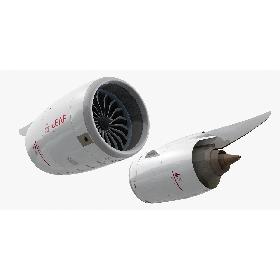 3D CFM Leap-1C Jet Engine